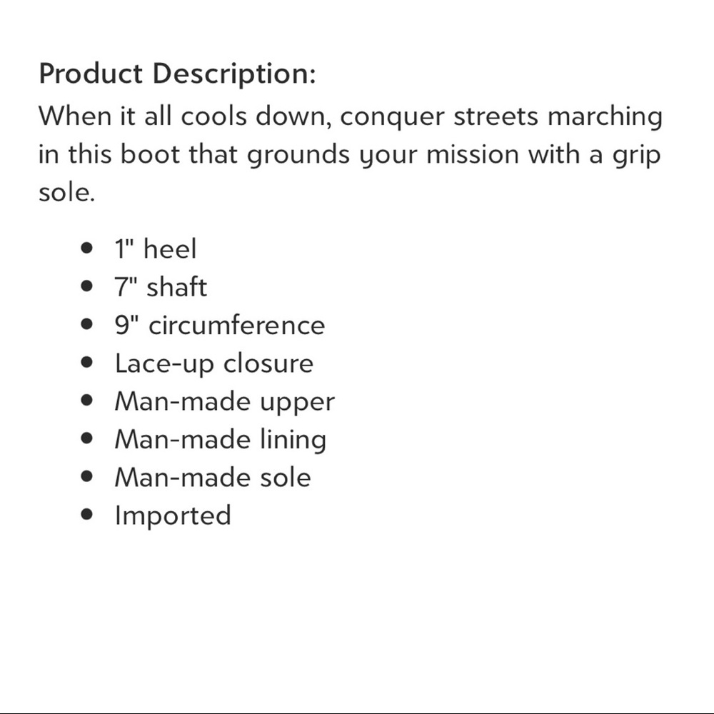 NIB Catherine Malandrino Booney Lace Up Brown Vegan Leather Combat Boots 8 - Picture 10 of 13